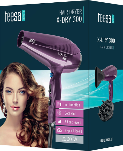 Фен Teesa X-DRY 300 (TSA0512) - зображення 4