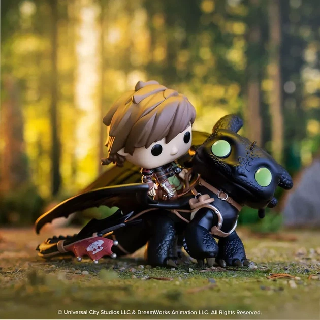 Фигурка Funko POP! Как приручить дракона Иккинг с Беззубиком (81181) - Фото 3 Фигурка Funko POP! Как приручить дракона Иккинг с Беззубиком (81181) - изображение 3