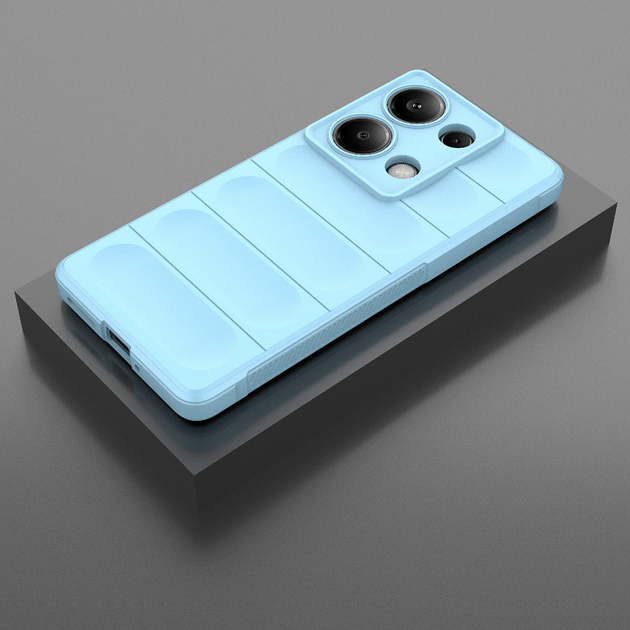 Чохол для смартфона Cosmic Magic Shield for Xiaomi Redmi Note 13 Pro 5G/POCO X6 5G Light Blue (MagicShXiNo13P5GBlue) - Фото 3 Чохол для смартфона Cosmic Magic Shield for Xiaomi Redmi Note 13 Pro 5G/POCO X6 5G Light Blue (MagicShXiNo13P5GBlue) - изображение 3