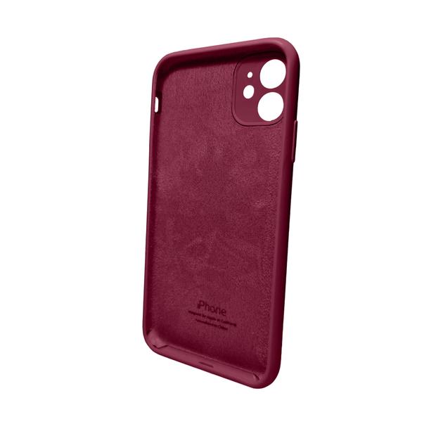 Чохол для смартфона Silicone Full Case AA Camera Protect for Apple iPhone 11 Pro кругл 47,Plum (FullAAKPi11P-47) - Фото 2 Чохол для смартфона Silicone Full Case AA Camera Protect for Apple iPhone 11 Pro кругл 47,Plum (FullAAKPi11P-47) - изображение 2