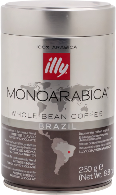 Kawa ziarnista Illy Arabica Selection Brasil 250 g (8003753970042) - obraz 2