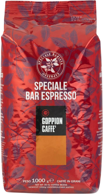 Kawa ziarnista Goppion Caffe Speciale Bar Espresso 1 kg (8009360004736) - obraz 1