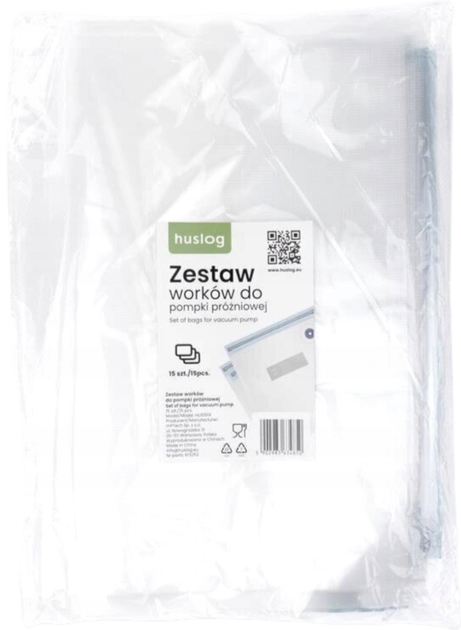 Worki próżniowe Huslog 15 szt (HUS1014) - obraz 1