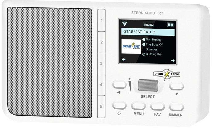 Радіо TechniSat Sternradio IR 2 White (0001/3967) - зображення 2