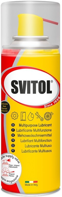 Smar uniwersalny Arexons Svitol Lubricant Spray Smart Cap 200 ml (8002565076287) - obraz 1