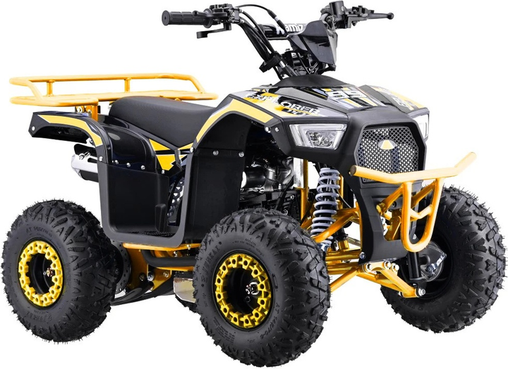 Квадроцикл бензиновий Ramiz Explorer 110CC Жовтий (5903864983722) - зображення 2