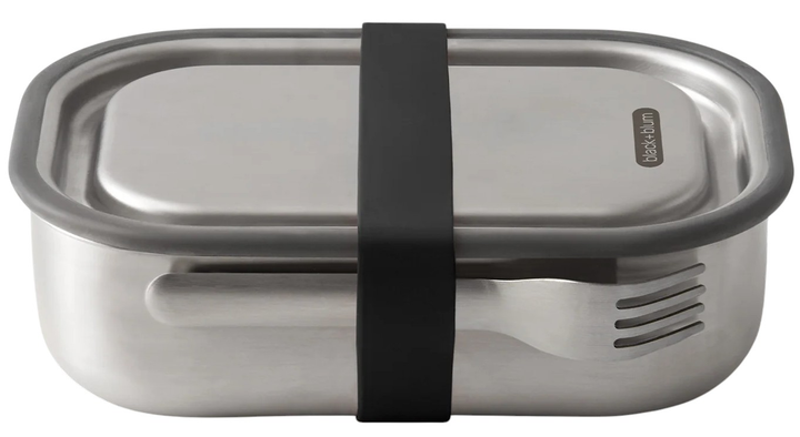 Lunchbox Black+Blum stalowy czarny 1 l (BAM-SS-L018) - obraz 1