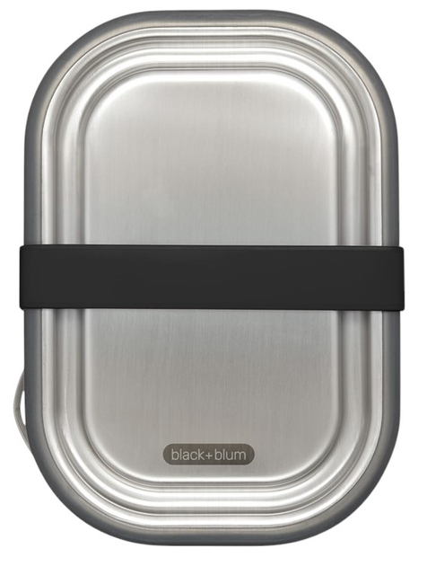 Lunchbox Black+Blum stalowy czarny 1 l (BAM-SS-L018) - obraz 4