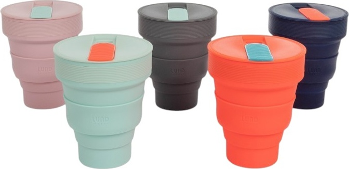 Kubek składany Lund London Collapsible szary 350 ml (5060893260863) - obraz 8