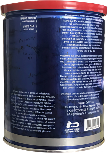 Kawa mielona Goppion Caffe JaBlMo 250 g (8009360209049) - obraz 2