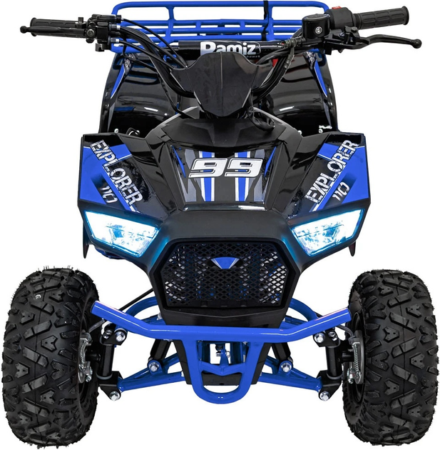 Квадроцикл бензиновий Ramiz Explorer 110CC Синій (5903864983739) - зображення 2
