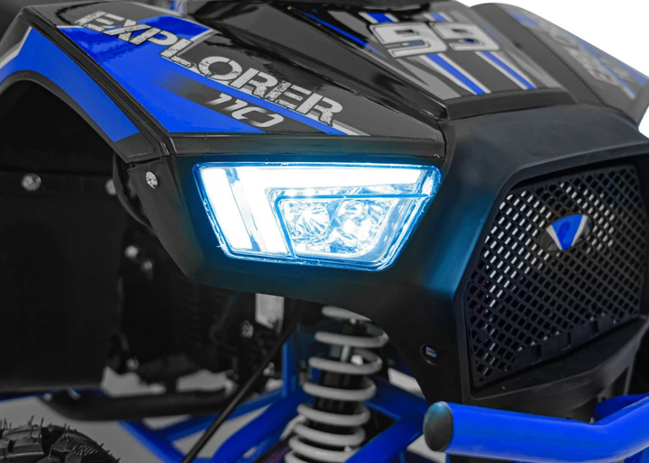 Квадроцикл бензиновий Ramiz Explorer 110CC Синій (5903864983739) - зображення 15