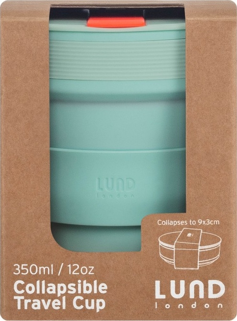 Kubek składany Lund London Collapsible miętowy 350 ml (5060893260870) - obraz 6