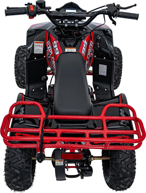 Квадроцикл бензиновий Ramiz Explorer 110CC Червоний (5903864983746) - зображення 3