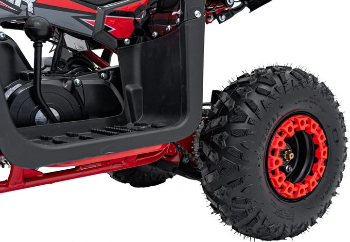 Квадроцикл бензиновий Ramiz Explorer 110CC Червоний (5903864983746) - зображення 16