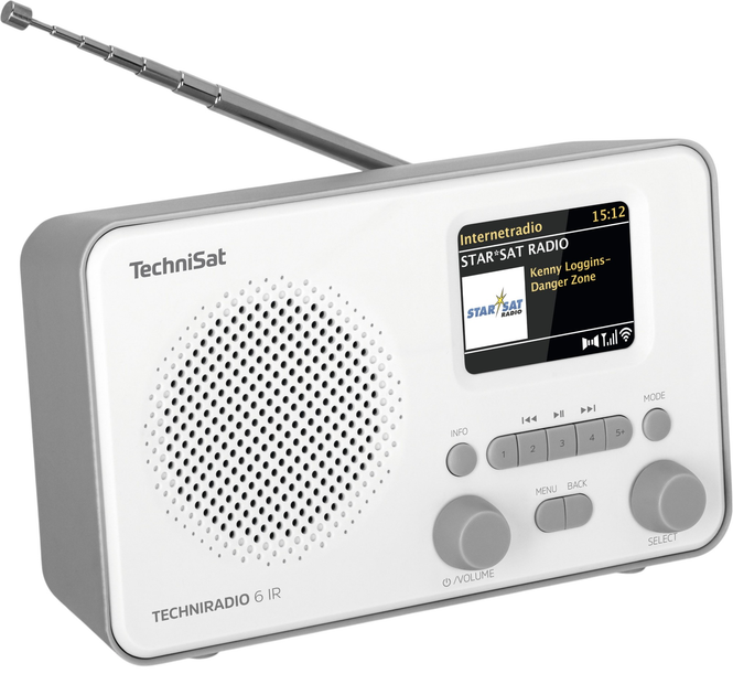 Радіо TechniSat Techniradio 6 IR White (0001/3961) - зображення 3