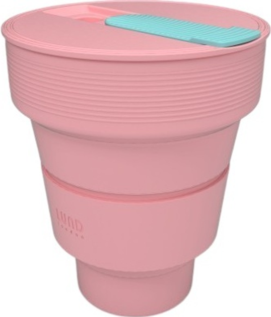 Kubek składany Lund London Collapsible różowa 350 ml (5060893260887) - obraz 6