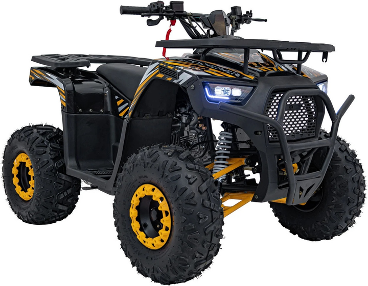 Квадроцикл бензиновий Ramiz Discoverer 125CC Помаранчевий (5903864983760) - зображення 2