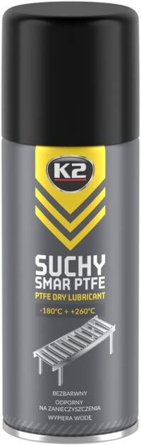 Мастило сухе K2 з PTFE 400 мл (5906534007704) - зображення 1