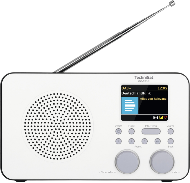 Radio TechniSat VIOLA 2 C IR White (0010/3933) - obraz 2