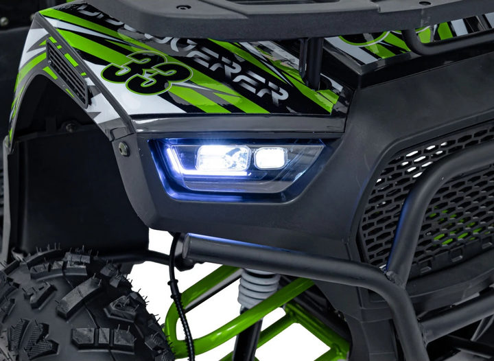 Квадроцикл бензиновий Ramiz Discoverer 125CC Зелений (5903864983791) - зображення 16