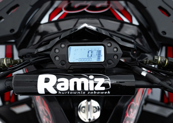 Квадроцикл бензиновий Ramiz Discoverer 125CC Червоний (5903864983807) - зображення 11