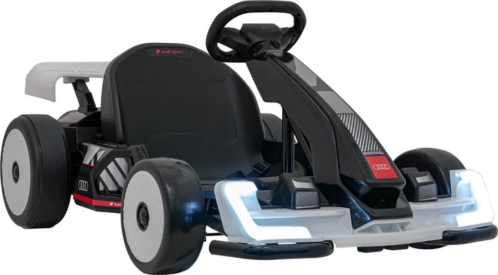 Gokart Ramiz Audi z Funkcją Driftu Biały (5903864943153) - obraz 2