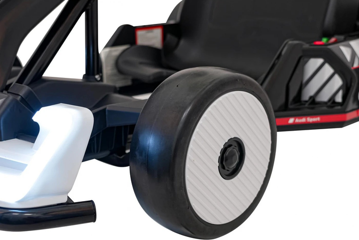Gokart Ramiz Audi z Funkcją Driftu Biały (5903864943153) - obraz 13