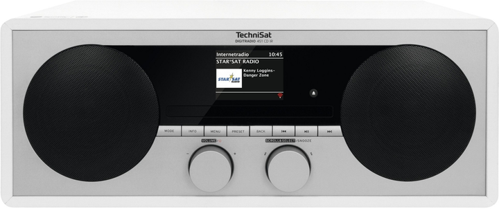 Radio TechniSat DIGITRADIO 451 CD IR White (0001/3938) - obraz 1