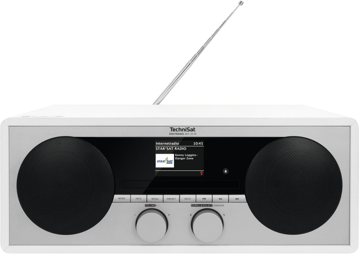 Radio TechniSat DIGITRADIO 451 CD IR White (0001/3938) - obraz 2