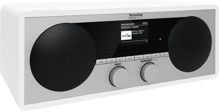 Radio TechniSat DIGITRADIO 451 CD IR White (0001/3938) - obraz 3