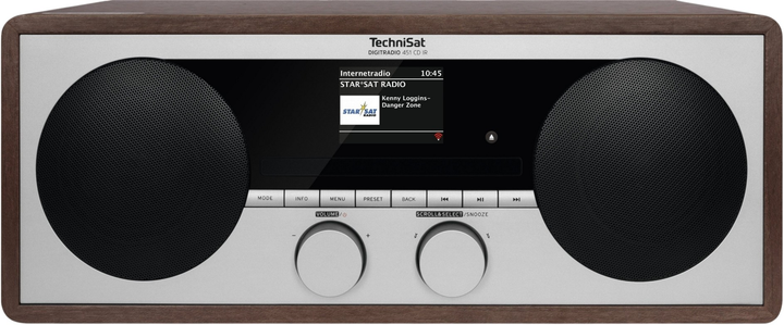 Radio TechniSat DIGITRADIO 451 CD IR Brown (0000/3938) - obraz 1
