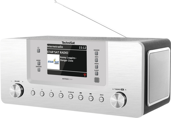 Радіо TechniSat DIGITRADIO 574 IR Silver (0001/2951) - зображення 6