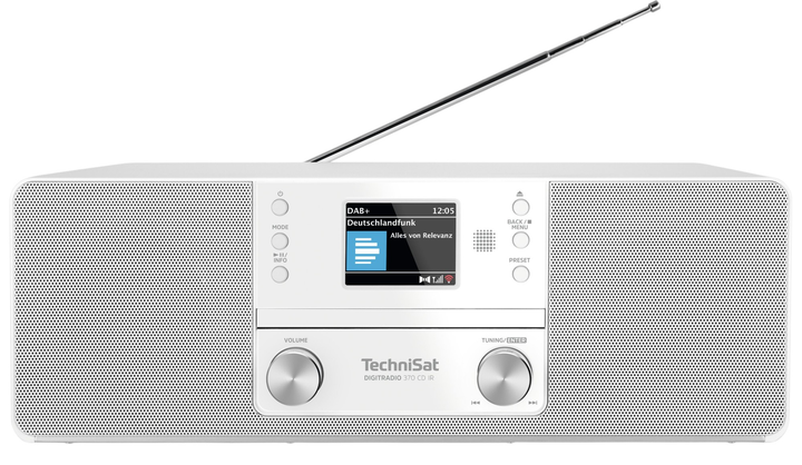 Радіо TechniSat DIGITRADIO 370 CD IR White (0001/3949) - зображення 2