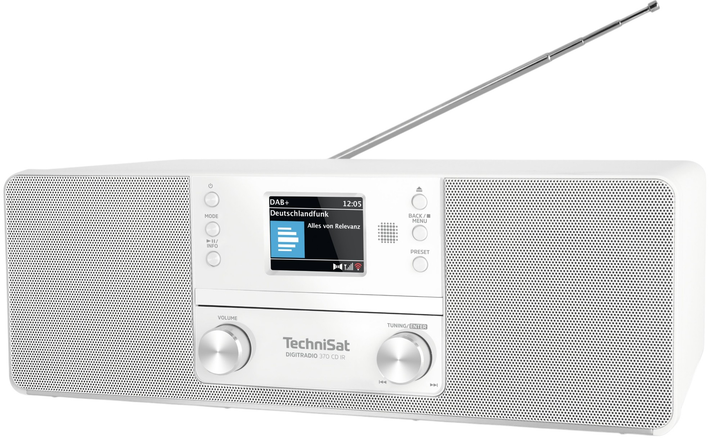 Радіо TechniSat DIGITRADIO 370 CD IR White (0001/3949) - зображення 3