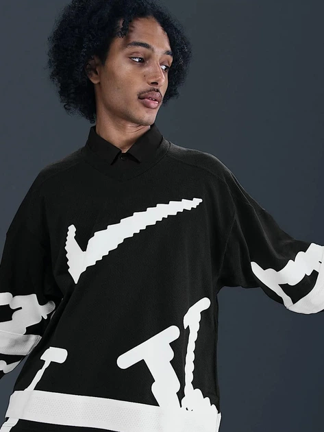 Світшот оверсайз чоловічий Nike M Nk Club Hockey Jsy Neo Vrsty
