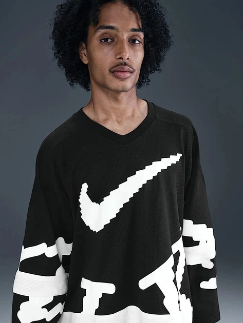 Світшот оверсайз чоловічий Nike M Nk Club Hockey Jsy Neo Vrsty