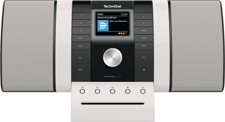 Radio TechniSat MULTYRADIO 4.0 SE Black-White (0001/3983) - obraz 1