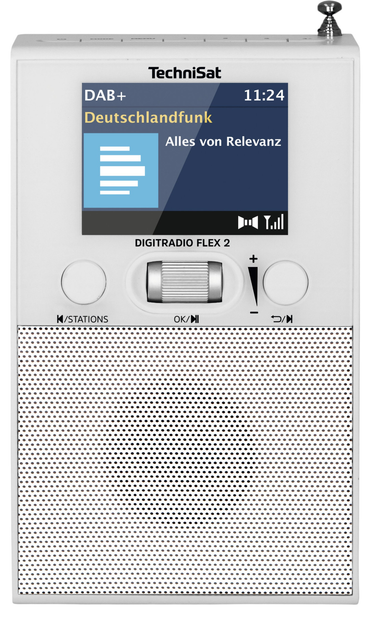 Odbiornik radiowy TechniSat DigiTradio Flex 2 White (0000/3972) - obraz 1