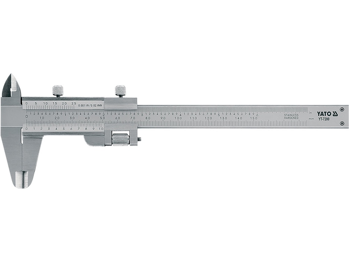 Штангенциркуль механічний YATO 150 мм (YT-7200) - зображення 1