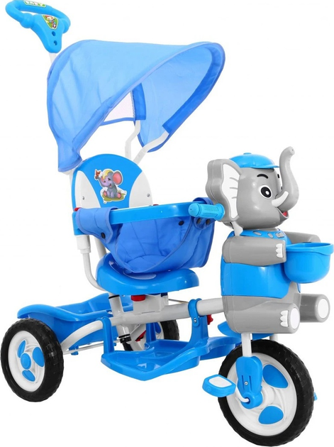 Триколісний велосипед для дітей SporTrike Слоненя Синій (5903864909586) - зображення 2