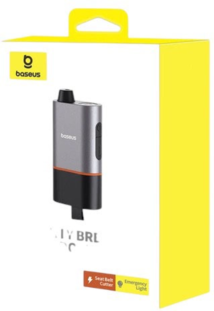 Młotek bezpieczeństwa Baseus SharpTool Black (6932172633325) - obraz 8