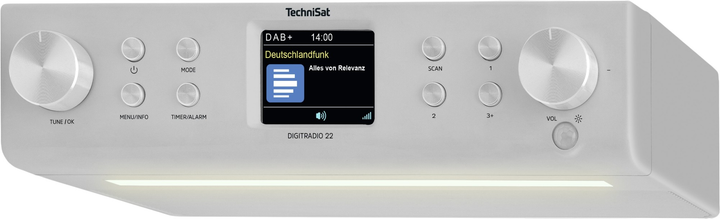 Odbiornik radiowy TechniSat Digitradio 22 Silver (0002/3976) - obraz 8