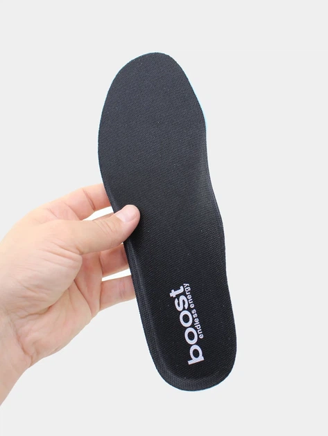 Стельки спортивные Boost для кроссовок и спортивной обуви Black 39-40 - Фото 3 Стельки спортивные Boost для кроссовок и спортивной обуви Black 39-40 - изображение 3