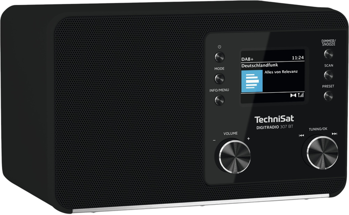 Радіоприймач TechniSat Digitradio 307 BT Black (0000/3977) - зображення 3