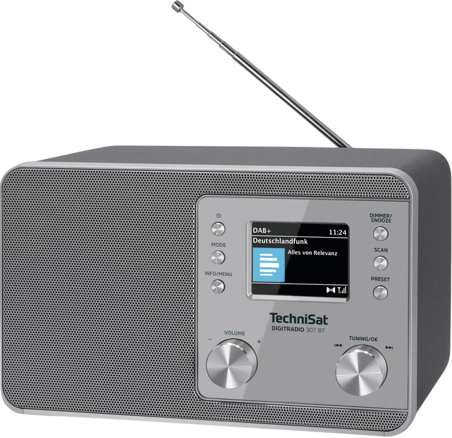 Odbiornik radiowy TechniSat 307 BT Silver (0001/3977) - obraz 5