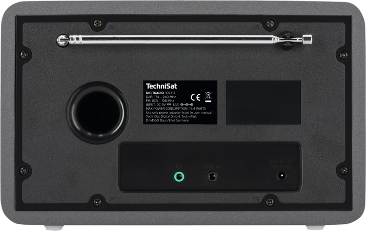 Odbiornik radiowy TechniSat 307 BT Silver (0001/3977) - obraz 7