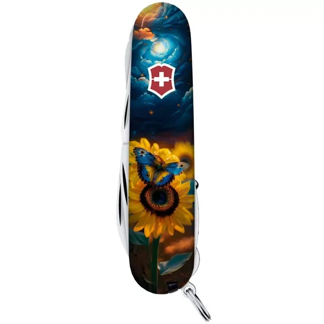 Складной нож Victorinox Huntsman многофункциональный для туристов и дачников с 16 функциями - изображение 2
