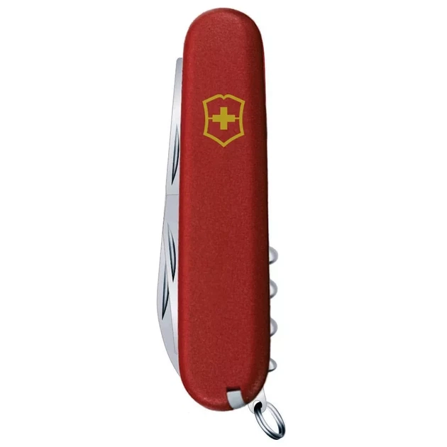 Складной нож Victorinox Huntsman Mat красный для активного отдыха и повседневного использования 15 функций - Фото 2 Складной нож Victorinox Huntsman Mat красный для активного отдыха и повседневного использования 15 функций - изображение 2