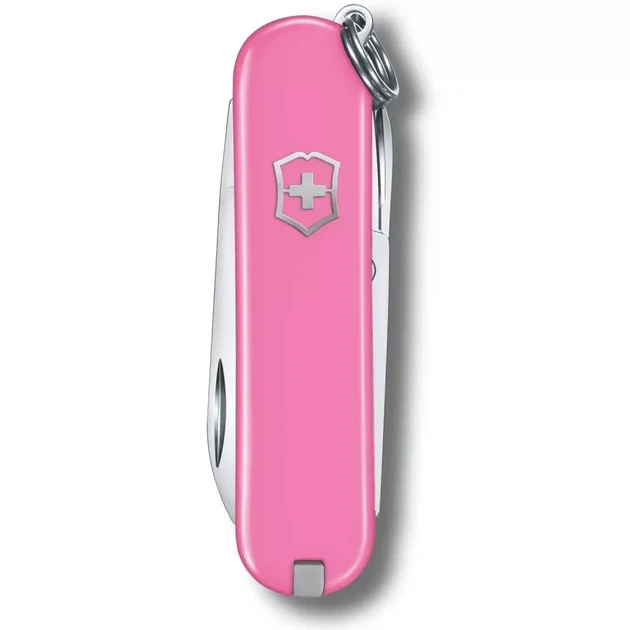 Складной нож Victorinox Classic SD Cherry Blossom для женщин и мужчин с 7 функциями розовый - Фото 2 Складной нож Victorinox Classic SD Cherry Blossom для женщин и мужчин с 7 функциями розовый - изображение 2